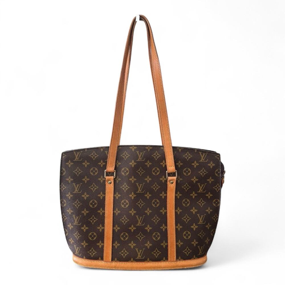 Louis Vuitton Monogram Babylon Tote Bag VI1905 Vintage COA included